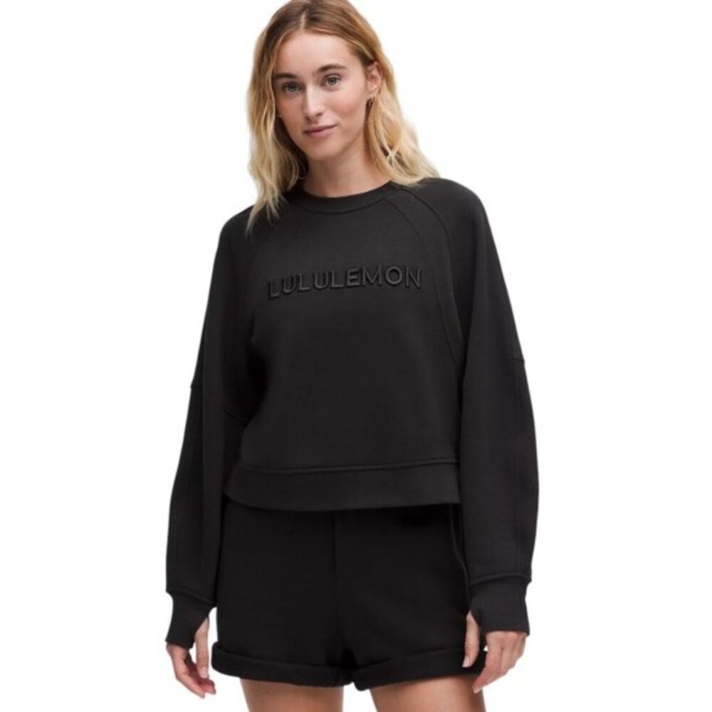 Lululemon Scuba Oversized Pullover Wordmark